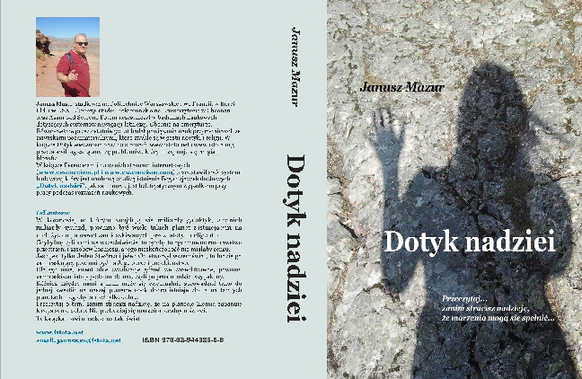 Okładka Dotyk nadziei Okładka Dotyk nadziei
