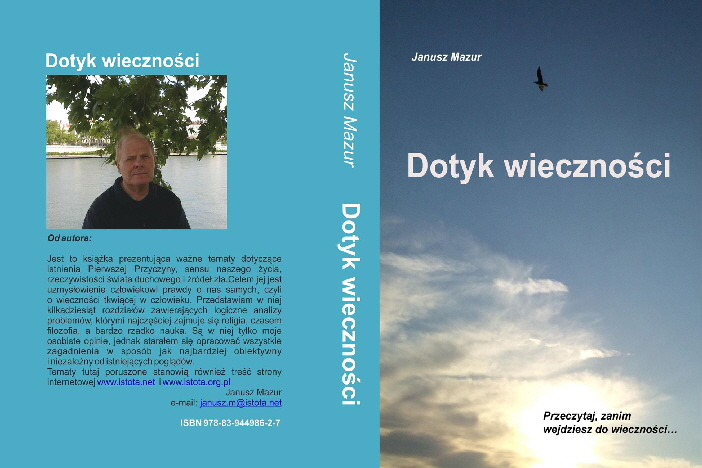 Okładka ksiązki Dotyk wieczności Okładka ksiązki Dotyk wieczności
